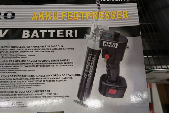 Hero Akku fedtpresse 12V