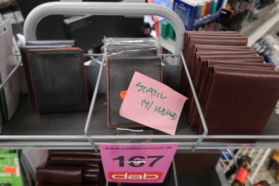 Stativ med stort parti punge 