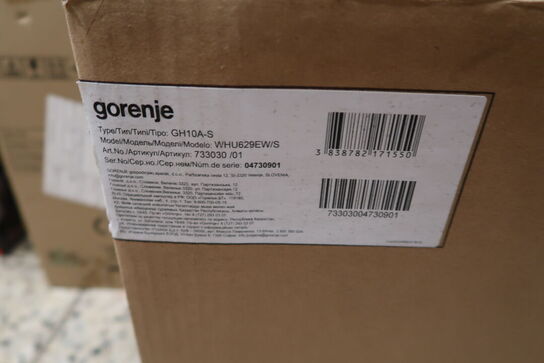 Gorenje WHU629EW/S skabsintegreret emhætte