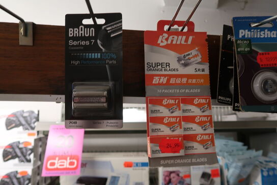 Tøm baldakin for varer 