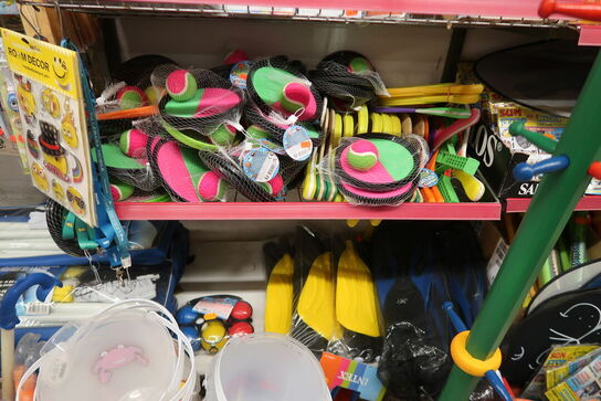 Stort parti legetøj m.m. - tøm 3 fag 