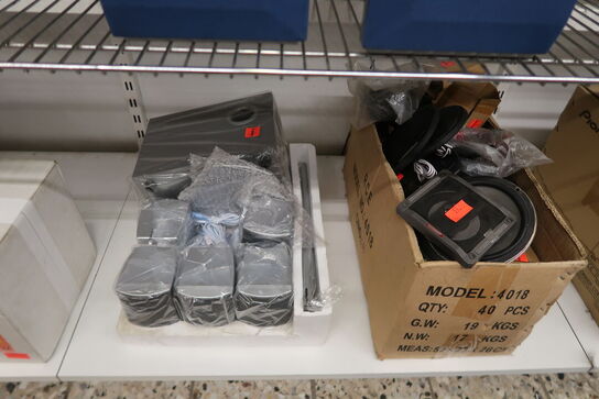 3 fag med stort parti elektronik 