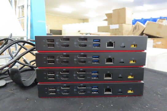 4 stk. Dockingstationer LENOVO
