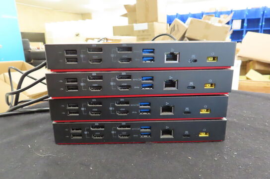 4 stk. Dockingstationer LENOVO