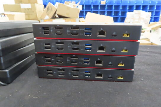 4 stk. Dockingstationer LENOVO