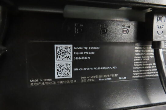 Computerskærm 24" DELL