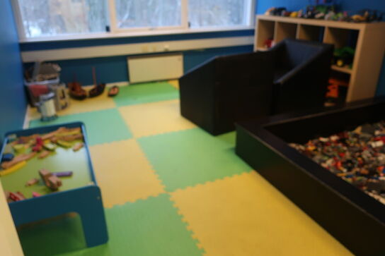 Alt indhold i rummet