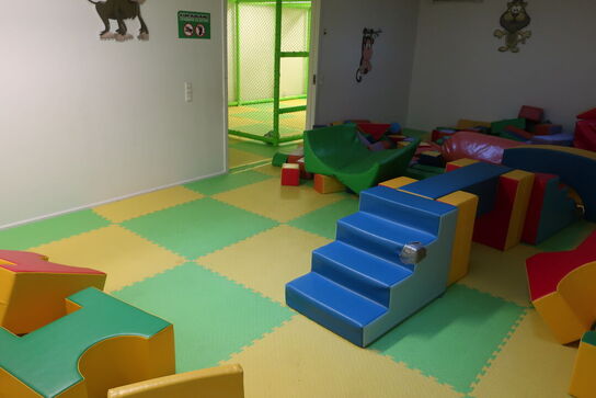 Alt skumgulv i etagen