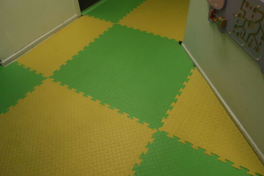 Alt skumgulv i etagen