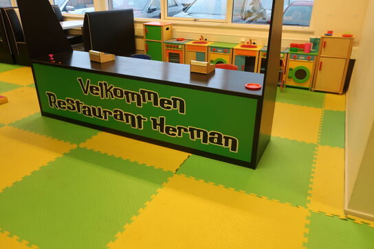 Alt skumgulv i etagen