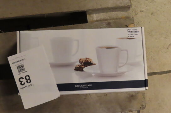4 stk. Kaffekopper ROSENDAHL 