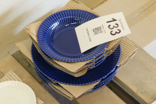 8 stk. Tallerkner LYNGBY 