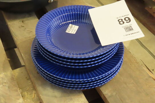 9 stk. Tallerkner LYNgBY 