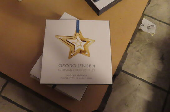 4 stk. Julestjerner GEORG JENSEN