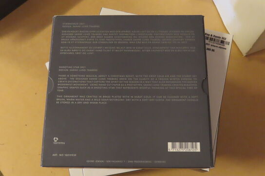5 stk. Julestjerner GEORG JENSEN