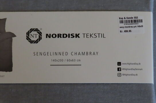 5 stk. Sengelinned 