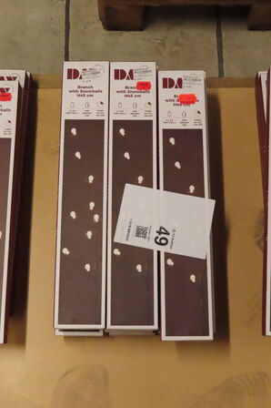 12 stk. Gren inkl. LED lys 