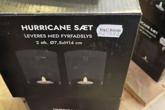 8 stk. LED lys HURRICANE 