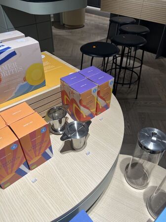 Display/bordsæt Ø90xH83 og Ø62xH69