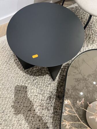 Sofa, borde, stol & tæppe