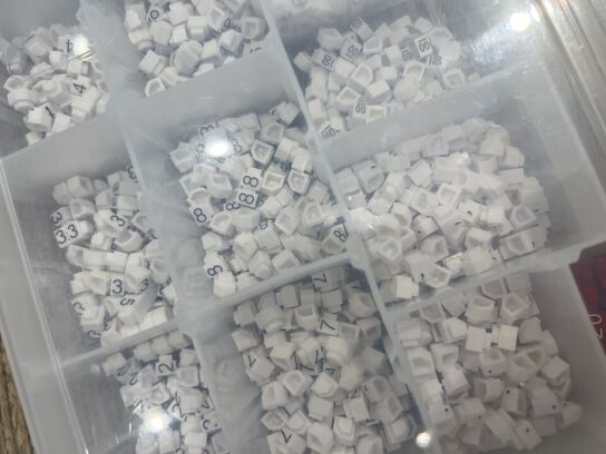 Klodser til prismærkning etc.