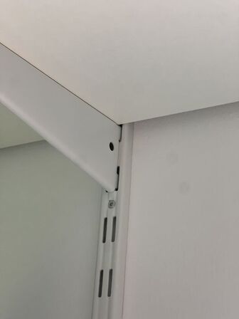 Reolsystem hylder m. ophæng (UDEN INDHOLD!)