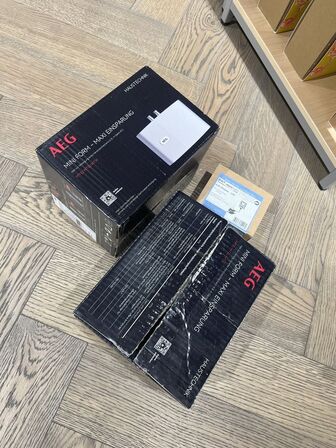 2 stk. AEG MTH gennemstrømningsvandvarmere & BWT vandur