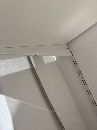 Reolsystem hylder m. ophæng (UDEN INDHOLD!)