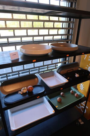 9 stk. skåle og fade EMILE HENRY