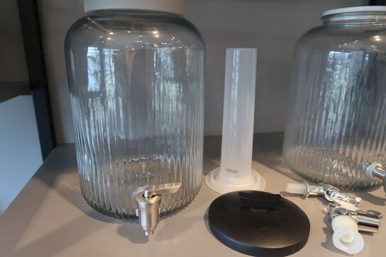 2 stk. dispensere med taphane