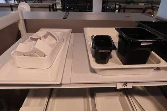 30 stk. kantiner, låg og fade