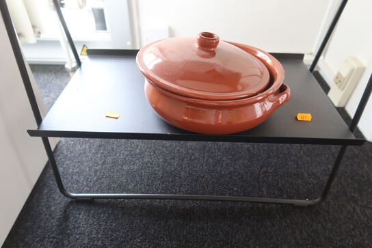 Stander med skål og gryde