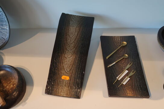 Opsatse, tallerkener, skåle  m.m.