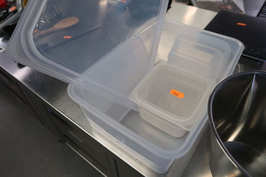 Plastkantiner og målekander