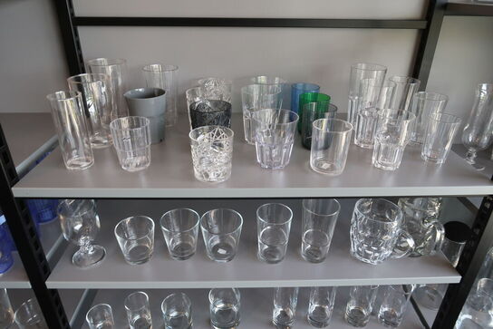 283 stk. glas og kander