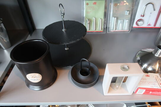 Opsatse, sifonflasker, pomfritkurve, fade m.m.