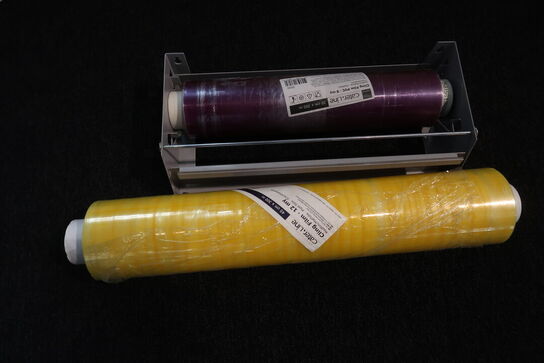 Filmdispenser og 2 ruller film