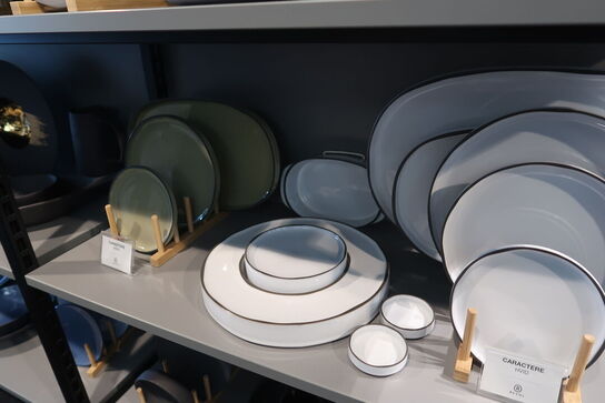 141 stk. tallerkener, kopper, skåle, kander m.m. ROSENTHAL, REVOL m.m.