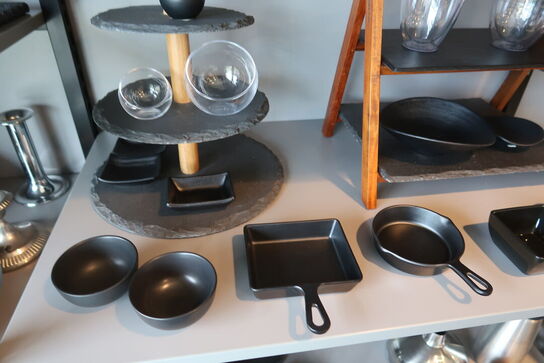 Opsatse, sifonflasker, pomfritkurve, fade m.m.