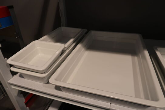 30 stk. kantiner, låg og fade