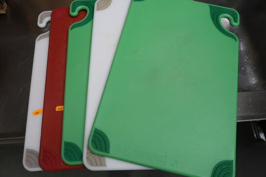 5 stk. skærebrætter SAN JAMAR