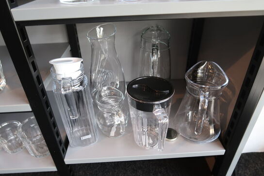 283 stk. glas og kander