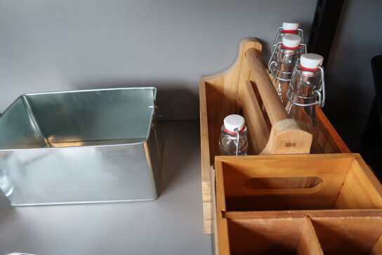 Opsatse, sifonflasker, pomfritkurve, fade m.m.