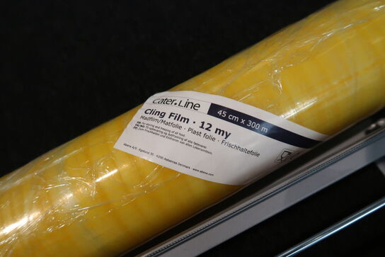 Filmdispenser og 2 ruller film