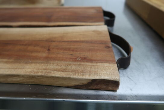 2 stk. serveringsbrætter