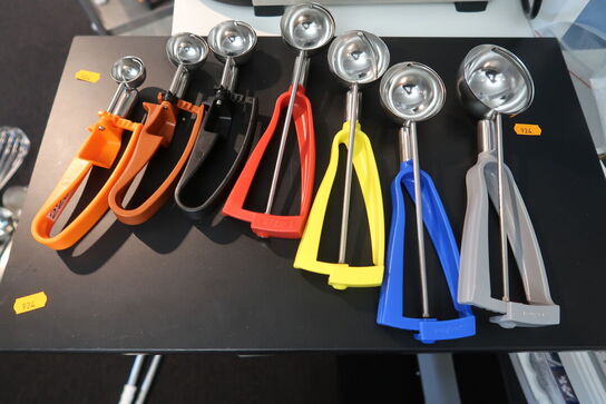 7 stk. portionsskeer