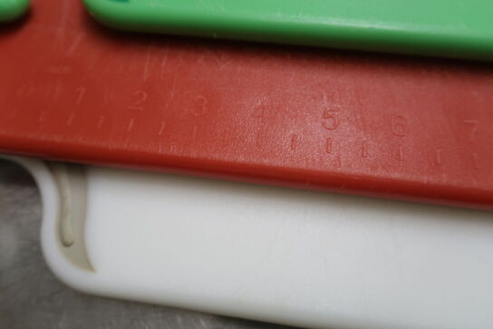 5 stk. skærebrætter SAN JAMAR