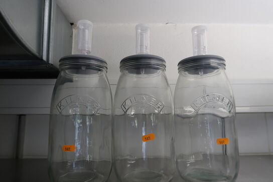 3 stk. fermenteringssæt KILNER