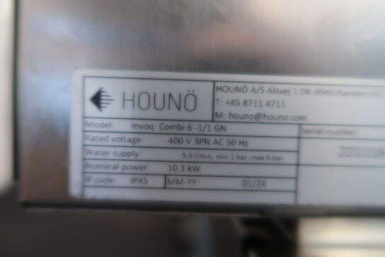 Combiovn Invoq Hybrid 6-1/1 GN Hounö med understel (Udstillingsmodel)
