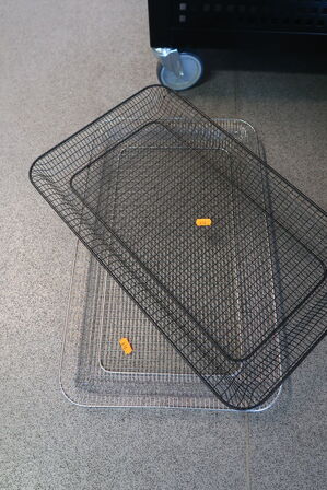 2 stk. pommesfriteskurve